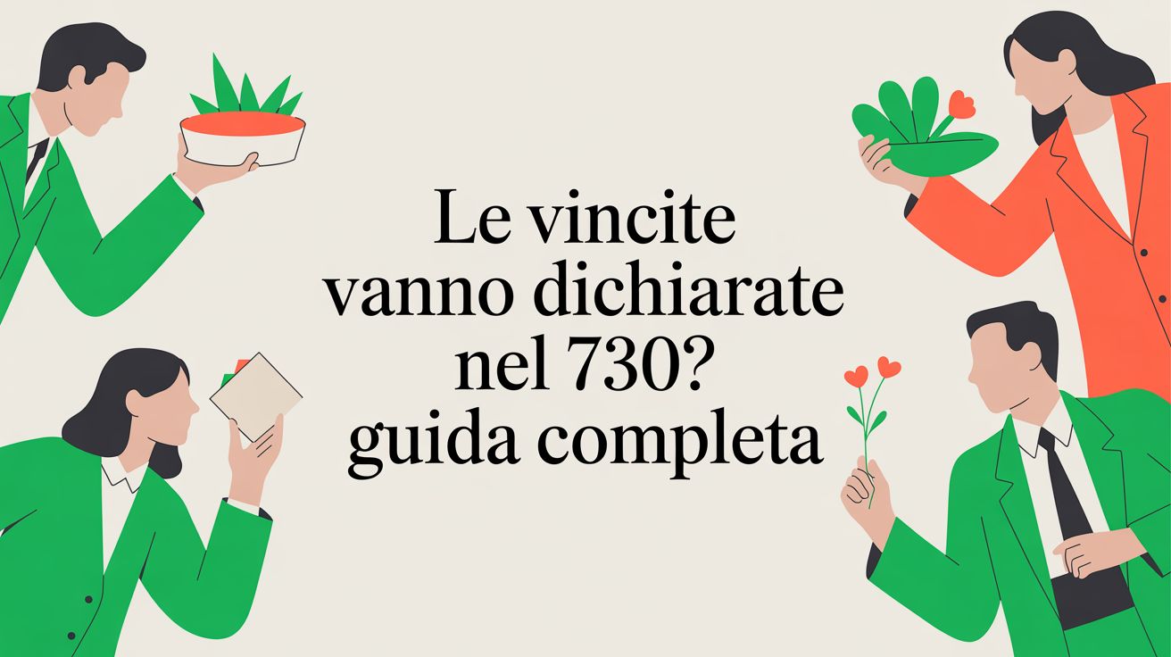 Le vincite vanno dichiarate nel 730? Guida completa