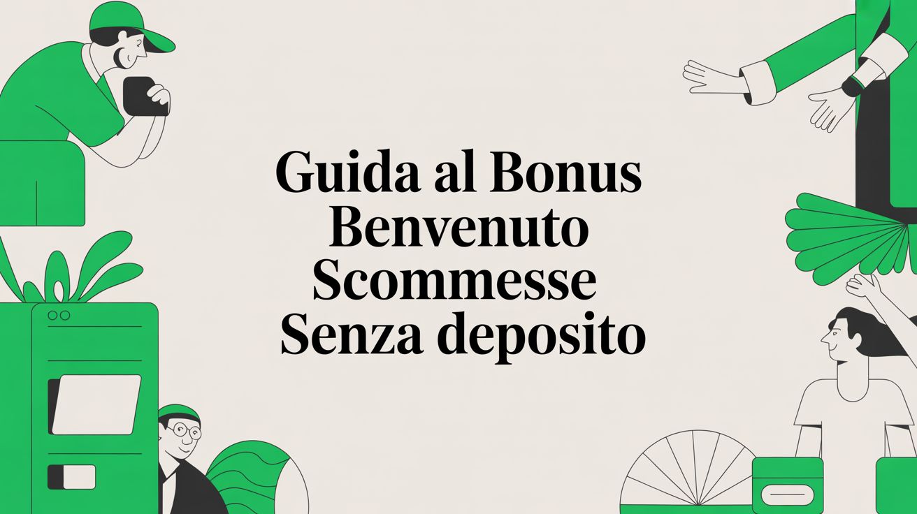 Guida al bonus benvenuto scommesse senza deposito