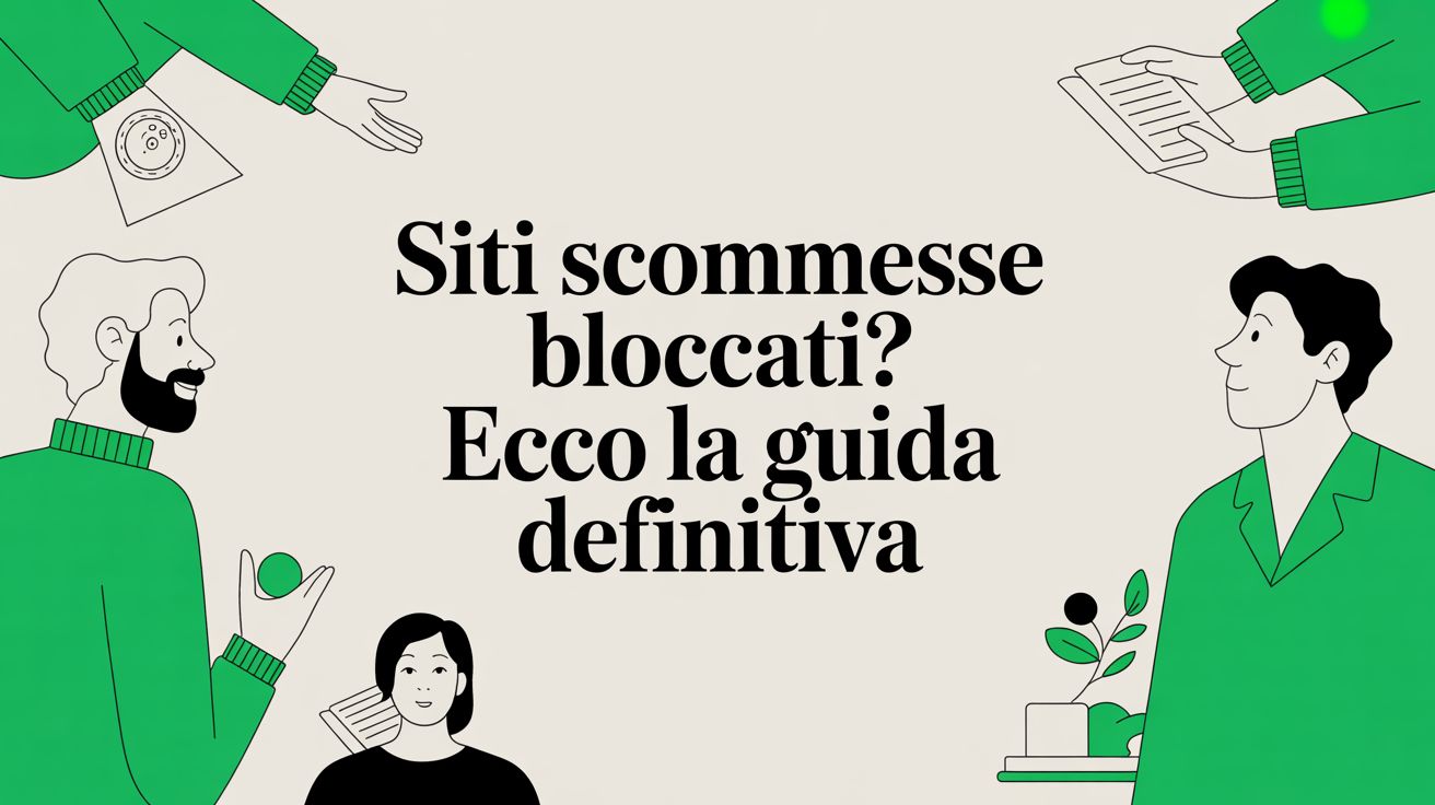 Siti scommesse bloccati? Ecco la guida definitiva e come evitarli