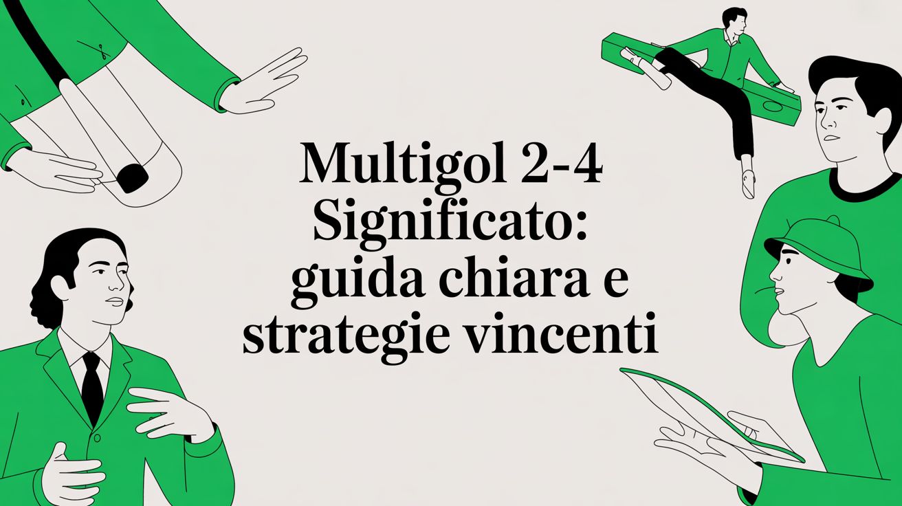 multigol 2-4 significato: guida chiara e strategie vincenti